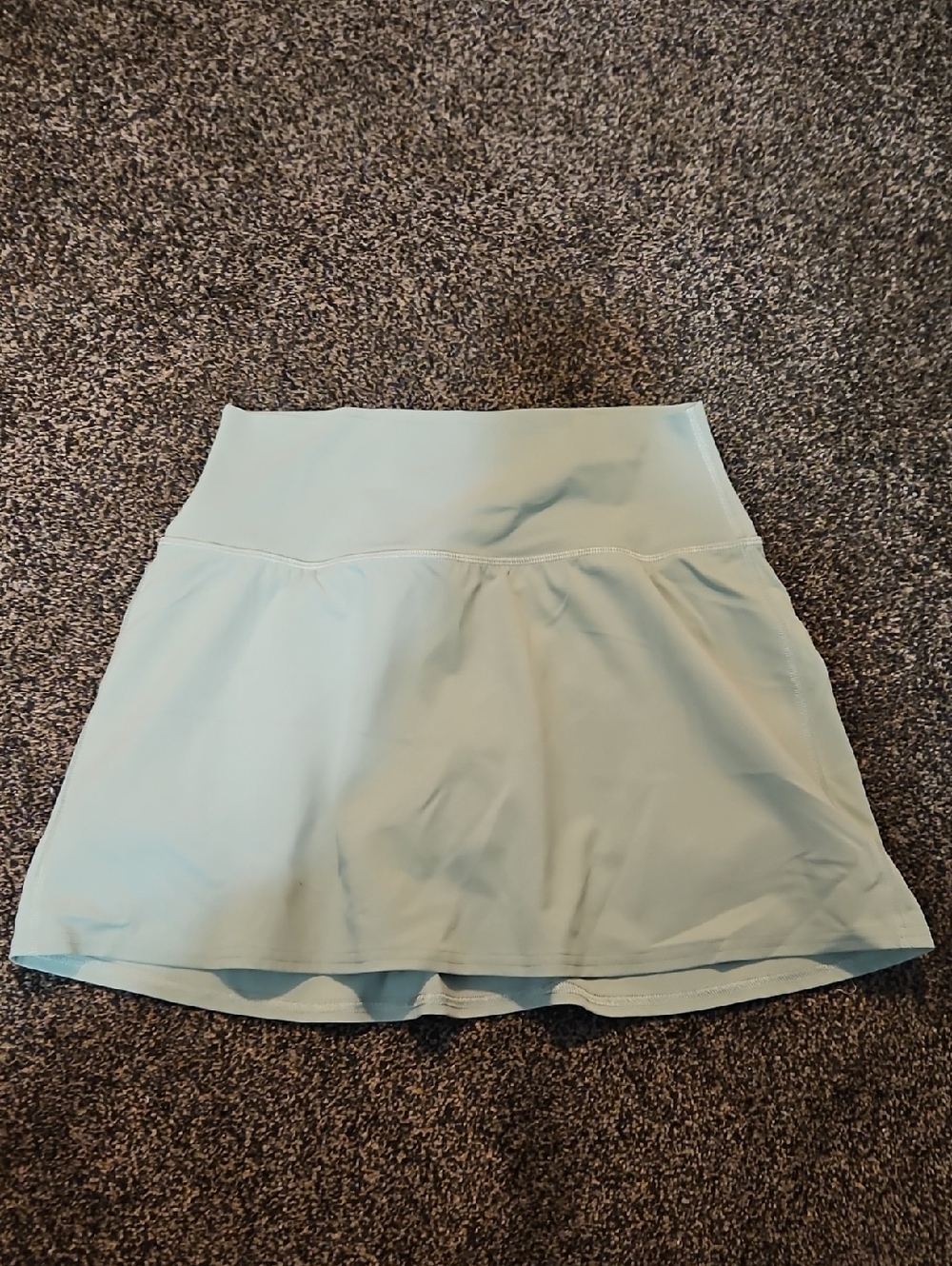 LULULEMON Saige Green Women’s Skater Skirt with Wide Waistband